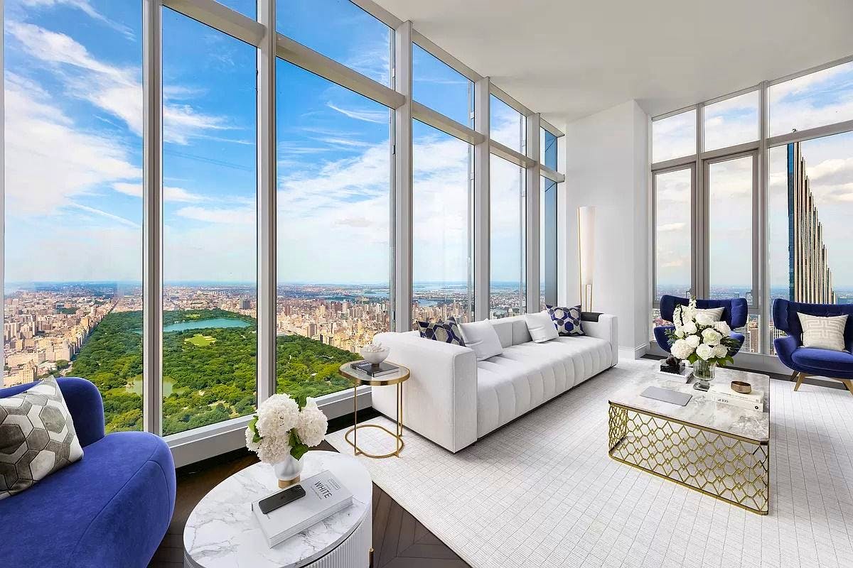 Vue panoramique depuis un emplacement ultra-prime.